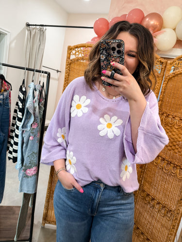 Lavender Dreams Sweater