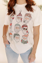 Load image into Gallery viewer, Santa + Santa hats tee