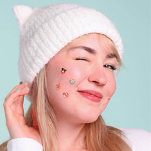 Load image into Gallery viewer, Christmas Holiday Frosty &amp; Furry Hydrocolloid Pimple Patches