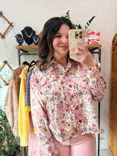 Load image into Gallery viewer, Retro Floral Blouse