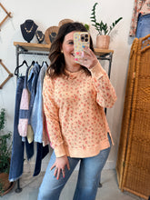 Load image into Gallery viewer, Tatum Floral Waffle Top
