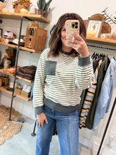Load image into Gallery viewer, Micro Brushed Striped Top