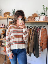 Load image into Gallery viewer, Autumn Stripe Sweater