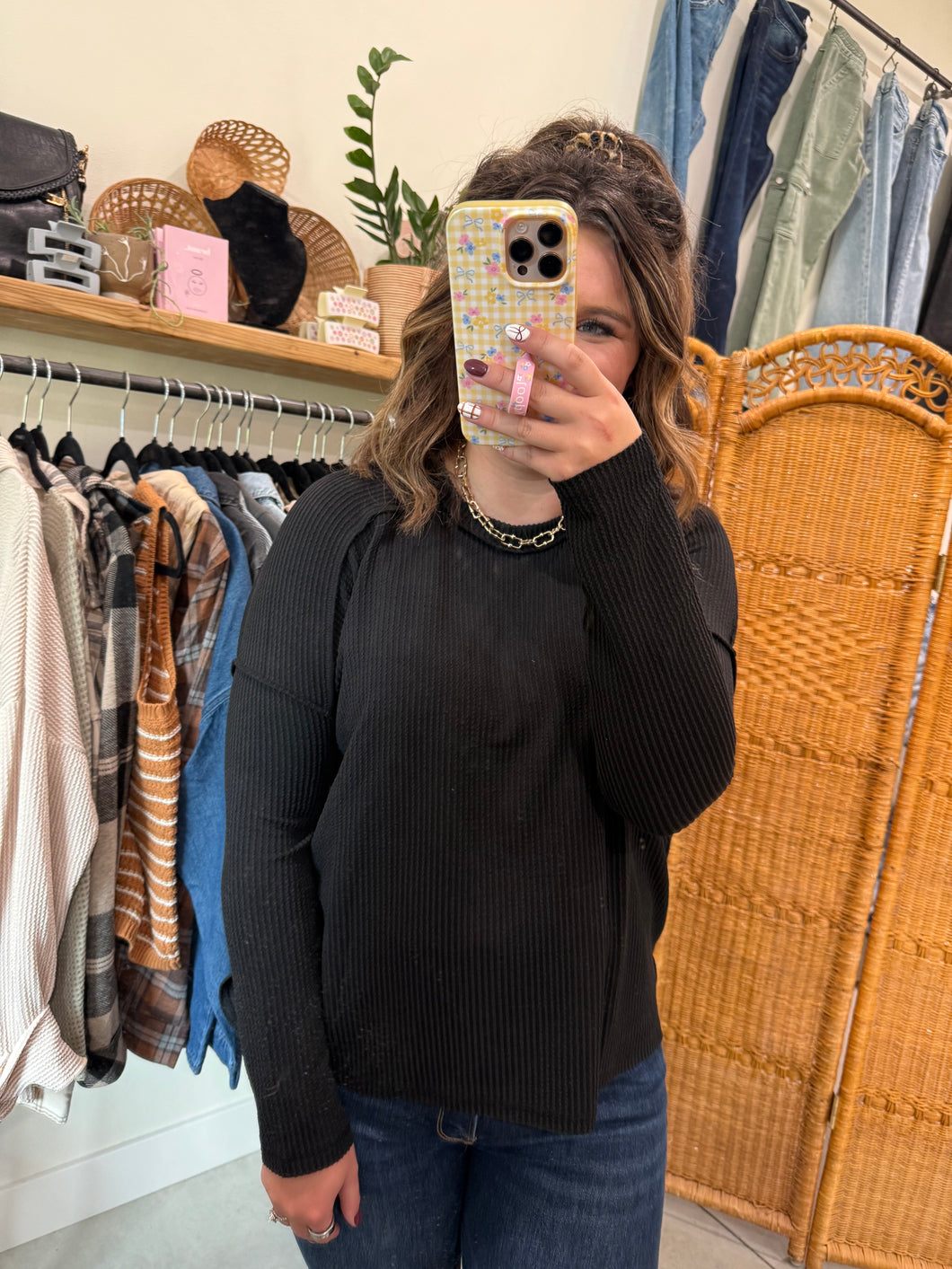 Ribbed Long Sleeve