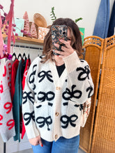Load image into Gallery viewer, Bow Cardigan