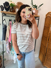 Load image into Gallery viewer, Rays Of Hope Stripe Top