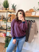 Load image into Gallery viewer, Avery Stripe Pullover