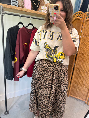 Leopard Maxi Skirt