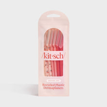 Load image into Gallery viewer, Recycled Plastic Dermaplaners 6pc Set - Asstd Cherry Blossom