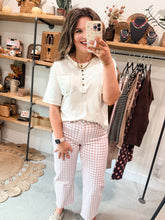 Load image into Gallery viewer, The Michelle Gingham Pants