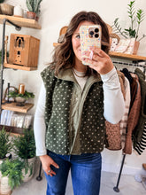 Load image into Gallery viewer, Olive Branch Sherpa Vest