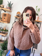 Load image into Gallery viewer, Daisy Quilted Jacket