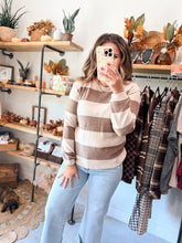 Load image into Gallery viewer, Brushed Fleece Mocha Top