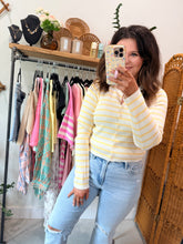 Load image into Gallery viewer, Sunshine Stripe Cardigan