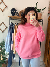 Load image into Gallery viewer, Candy Pink Mock Neck