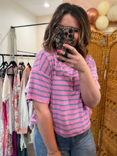 Load image into Gallery viewer, Cotton Candy Stripe Top