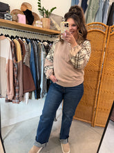 Load image into Gallery viewer, Lennon Plaid Top