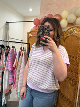 Load image into Gallery viewer, Gumdrop Stripe Top