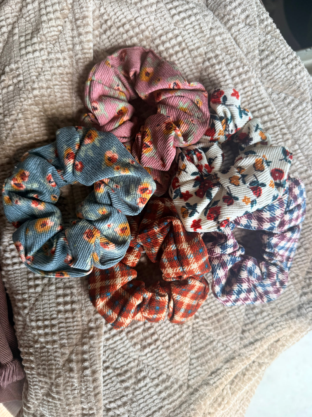 Fall Scrunchies