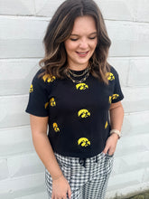 Load image into Gallery viewer, Iowa Ritter Cropped Tee