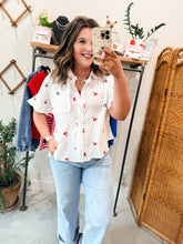Load image into Gallery viewer, Cherry Bomb Blouse