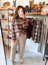 Load image into Gallery viewer, Brushed Checkered Pants