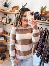 Load image into Gallery viewer, Brushed Fleece Mocha Top