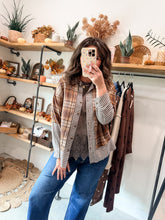 Load image into Gallery viewer, Mellow Moments Plaid Top