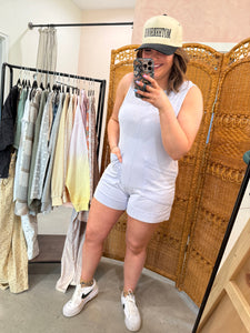 Dusty Lavendar Romper
