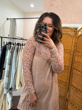Load image into Gallery viewer, Mineral Washed Knit Dress with Shorts