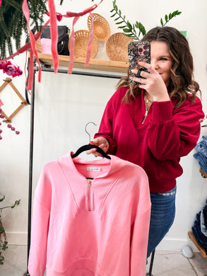 Scuba Half Zip Sweatshirt