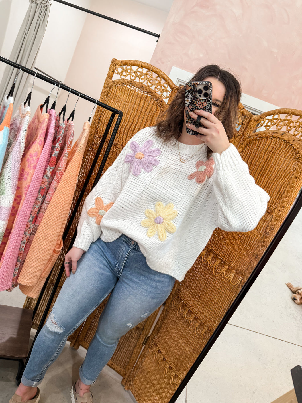 Flower Girl Sweater