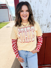 Load image into Gallery viewer, State Striped Tee - 2 COlors