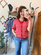 Load image into Gallery viewer, Lucy Striped Knit Top