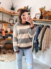 Load image into Gallery viewer, Harlyn Stripe Sweater