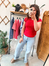 Load image into Gallery viewer, Tummy Control High Rise Cuffed Denim