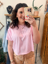Load image into Gallery viewer, Boxy Fit Cropped Henley