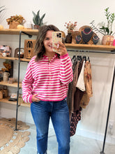 Load image into Gallery viewer, Barbie Girl Stripe Cardigan
