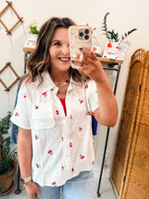 Load image into Gallery viewer, Cherry Bomb Blouse