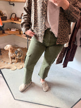 Load image into Gallery viewer, Moss Cargo Pants