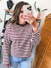Load image into Gallery viewer, Sunday Stripe Top
