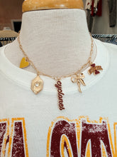 Load image into Gallery viewer, Iowa State Cyclones Paper Clip Charm Collector Necklace