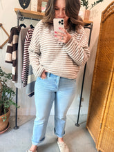 Load image into Gallery viewer, Tummy Control High Rise Crop Straight Jeans