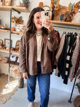 Load image into Gallery viewer, Cabin Plaid Button Up Shirt