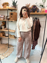 Load image into Gallery viewer, Fawn Dot Barrel Pants