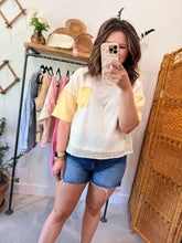 Load image into Gallery viewer, Lemon Floral Top