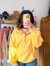 Load image into Gallery viewer, Lemon Fleece Hoodie