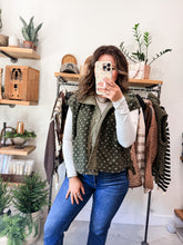 Load image into Gallery viewer, Olive Branch Sherpa Vest