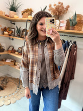 Load image into Gallery viewer, Mellow Moments Plaid Top