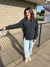 Load image into Gallery viewer, Acid Washed Ribbed Pullover - 3 Colors